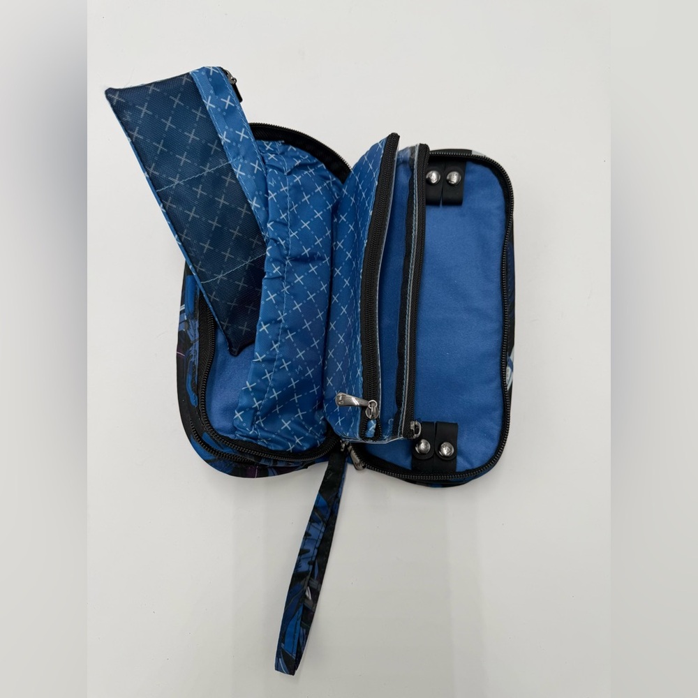 NWOT Lug Flipper Jewelry Travel Clutch Wallet Organizer Riverwalk Multicolor - Picture 3 of 9